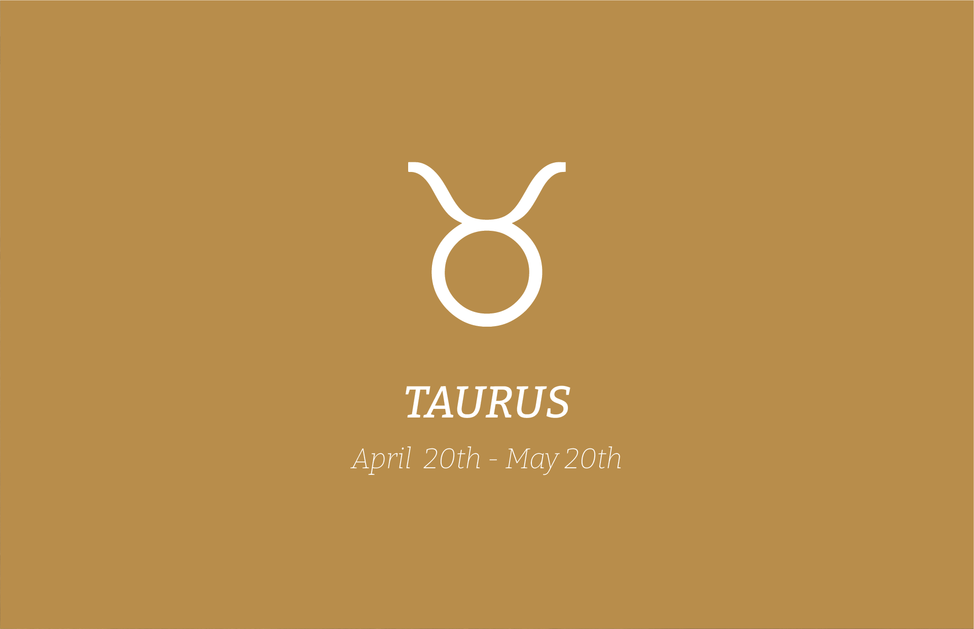 Here at Voodoo we love Taurus season; 1) because our owner Jesse happens to be a Taurus (Happy birthday, Jesse!)